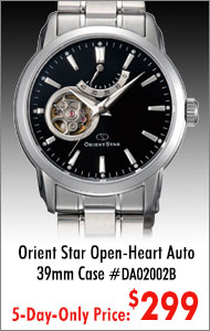 Orient Star Open-Heart Watch