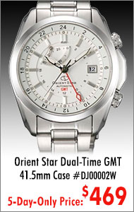 Orient Star Dual-Time GMT Watch