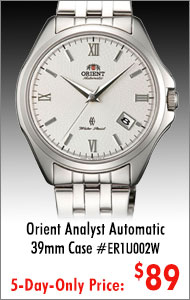 Orient Analyst Watch