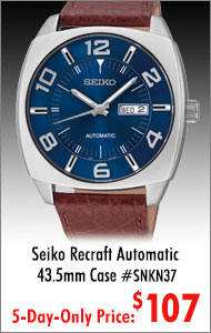 Seiko Recraft Automatic Watch