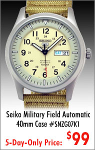Seiko Military Field Automatic Watch